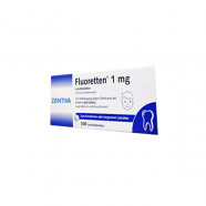 Купить Фторид натрия Fluoretten 2.2 мг (1мг чистого иона фторида) таблетки №300! в Туле