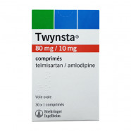 Купить Твинста 10 мг + 80 мг Франция таблетки №30 в Артеме