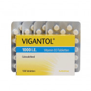 Купить Вигантолеттен (Vigantol, Vigantoletten) в таблетках 1000МЕ 100шт в Туле