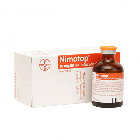 Купить Нимотоп флаконы раствор для инфузий 10мг (0,2мг/мл) 50мл в Туле в Краснодаре